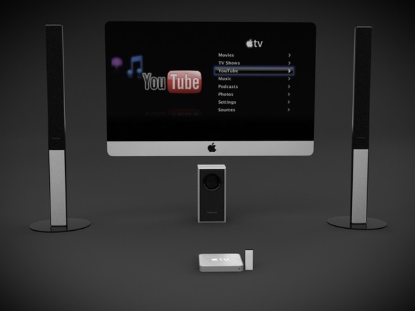 maya apple home - Apple home cinema by denisVFX