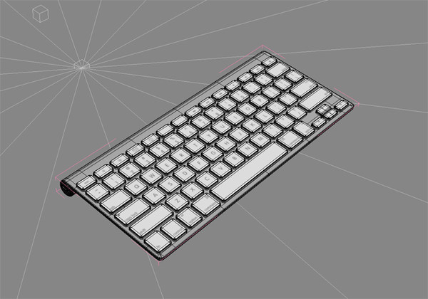 max apple wireless keyboard - Apple keyboard wireless by denisVFX