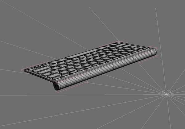 max apple wireless keyboard - Apple keyboard wireless by denisVFX