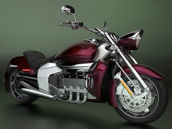 touring honda valkyrie rune 3d model - Honda Valkyrie Rune by android99