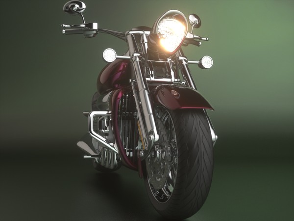 touring honda valkyrie rune 3d model - Honda Valkyrie Rune by android99
