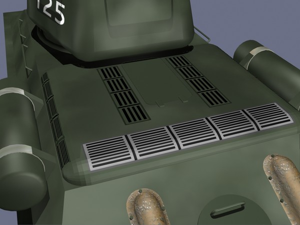 lightwave t34 soviet tank - T-34-85 Soviet Tank by jhthomas512
