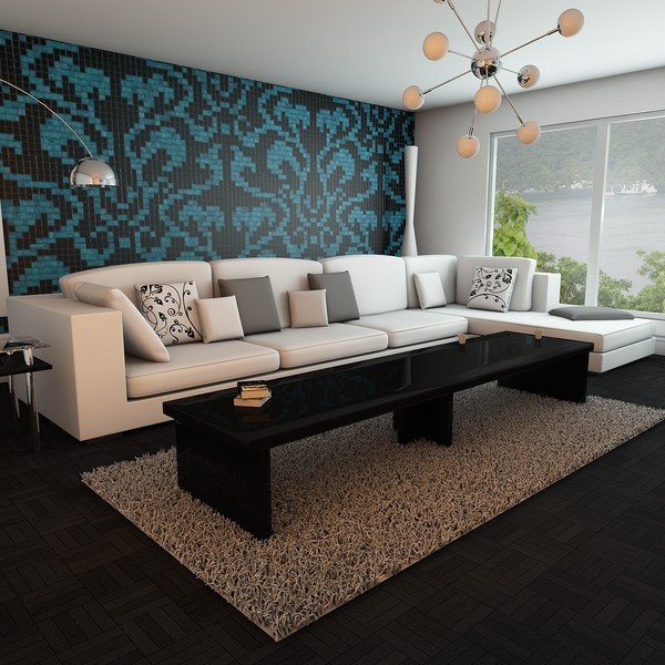 living room 3d model - Elegant Living Room by KeremGogus