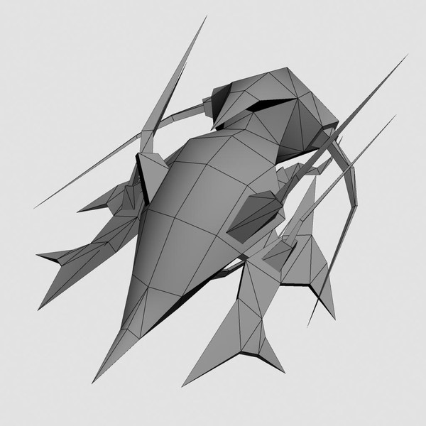 maya 5 alien fighters - 5_alien_fighters.rar by Angryfly