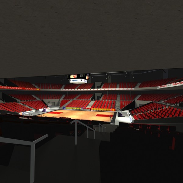 3ds max basketball arena - Basketball Arena by Imagework
