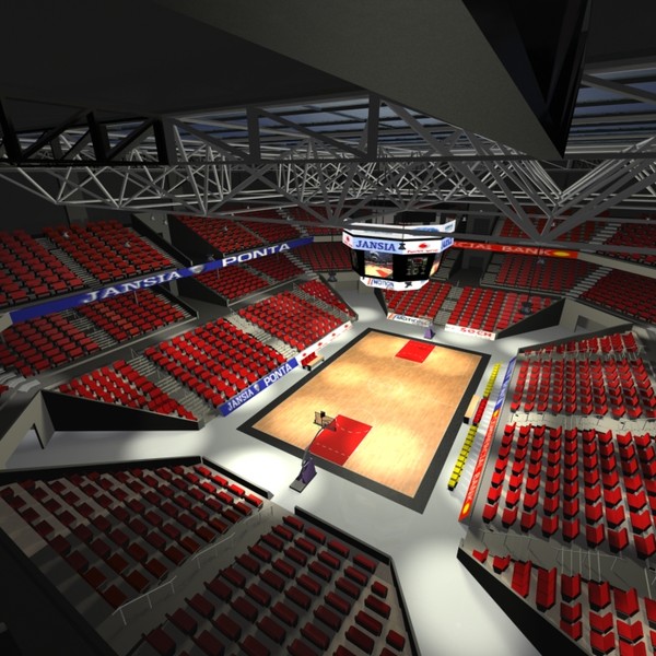 3ds max basketball arena - Basketball Arena by Imagework