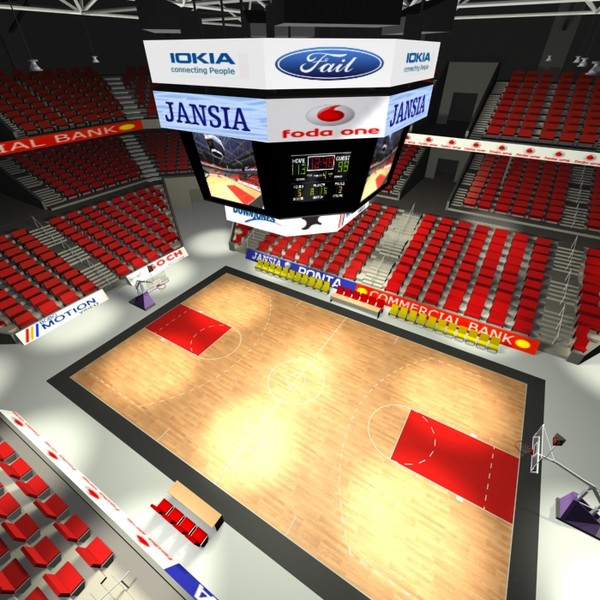 3ds max basketball arena - Basketball Arena by Imagework
