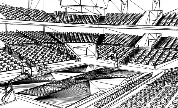3ds max basketball arena - Basketball Arena by Imagework