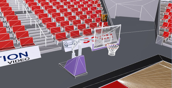 3ds max basketball arena - Basketball Arena by Imagework