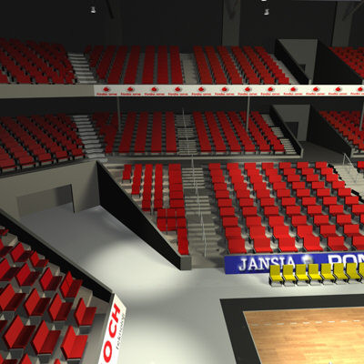3ds max basketball arena - Basketball Arena by Imagework
