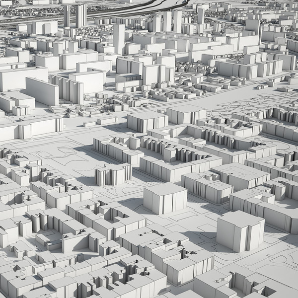 3ds max city zagreb - 3d Zagreb City by ignasius