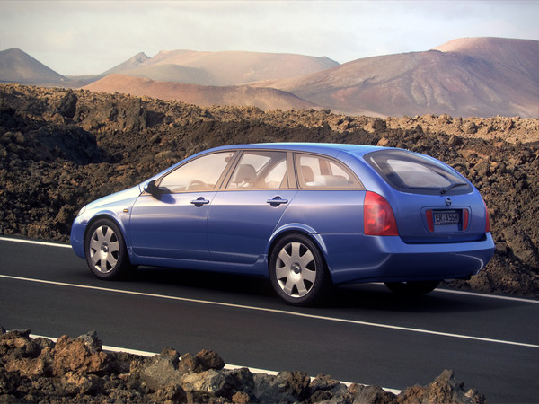 nissan primera p12 wagon 3d model - Nissan Primera P12 Wagon by RTEwork