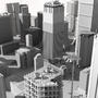 city buildings tower 3d model