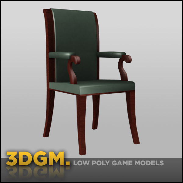 maya classic chair - Chair classic 3DGM by 3D Game Models