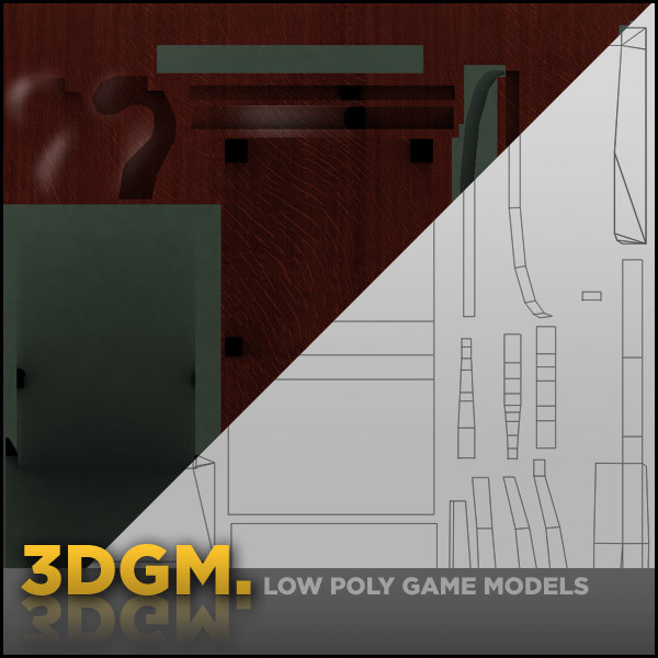 maya classic chair - Chair classic 3DGM by 3D Game Models