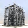 3d model of industrial construction