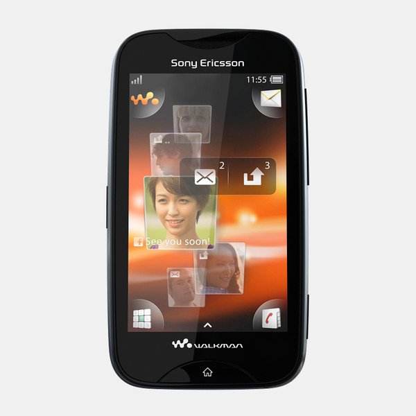 sony ericsson mix walkman 3d model - Sony Ericsson Mix Walkman by cgmobile02