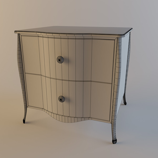 bed table piermaria chanel 3d max - Bed_side_table-PIERMARIA-Chanel... by kotiss