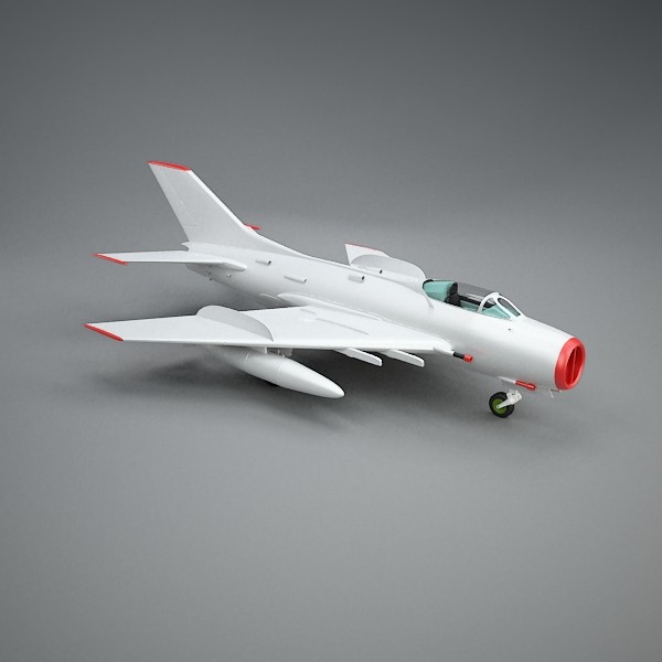 3d mig-19 farmer - MIG-19 Farmer by QLEE