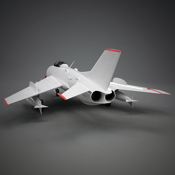 3d mig-19 farmer - MIG-19 Farmer by QLEE