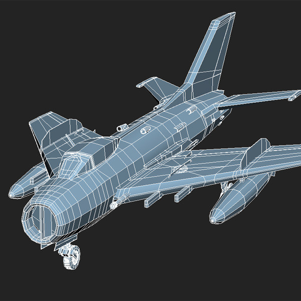 3d mig-19 farmer - MIG-19 Farmer by QLEE