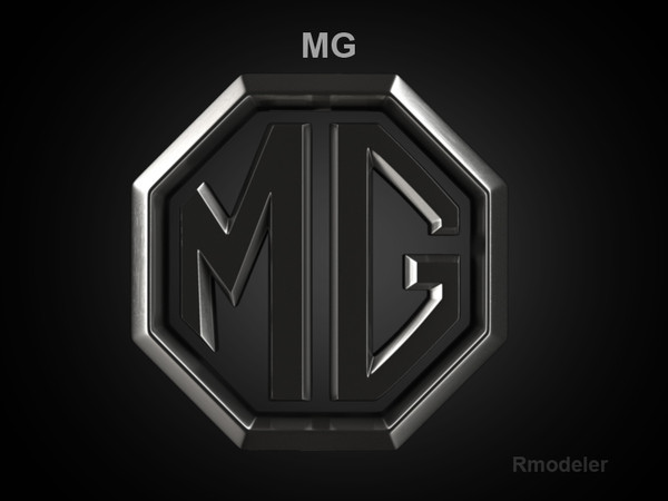 mg car 3d model - MG 3d Logo by Serega Rozhnov