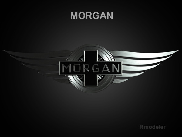 xsi morgan car - Morgan 3d Logo by Serega Rozhnov