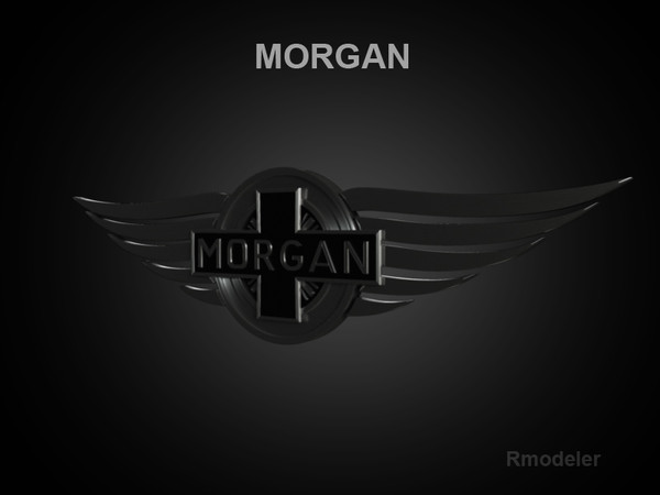 xsi morgan car - Morgan 3d Logo by Serega Rozhnov