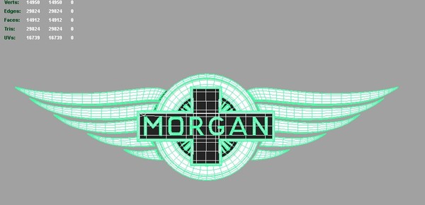 xsi morgan car - Morgan 3d Logo by Serega Rozhnov