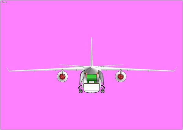 dwg tu-330 transport aircraft solid - TU-330 Transport Aircraft Solid Assembly Model by RodgerSaintJohn