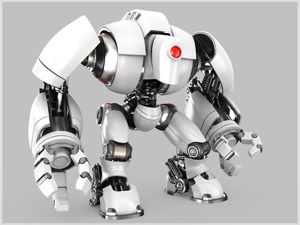 robot bot max - Robot_03 by unero