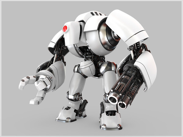 robot bot max - Robot_03 by unero