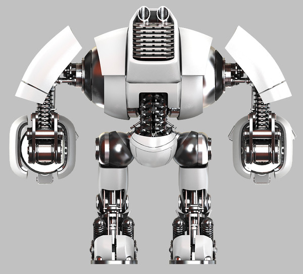 robot bot max - Robot_03 by unero