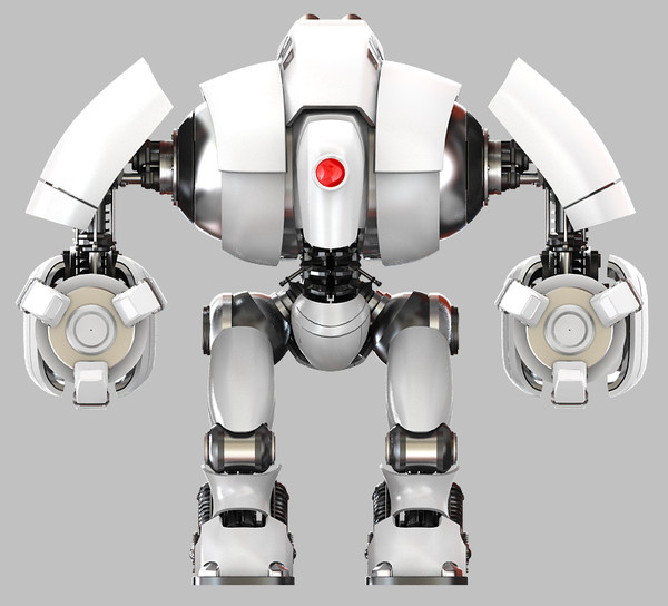 robot bot max - Robot_03 by unero