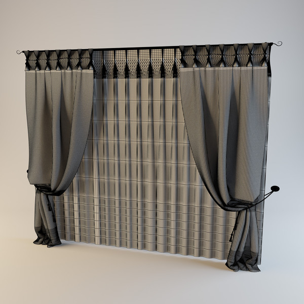 3dsmax curtain - Curtain_02 by mifody