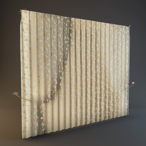3dsmax curtain - Curtain_02 by mifody
