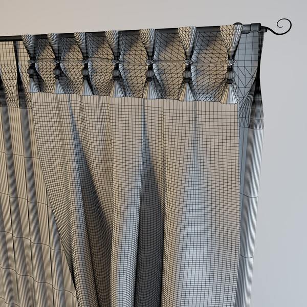 3dsmax curtain - Curtain_02 by mifody
