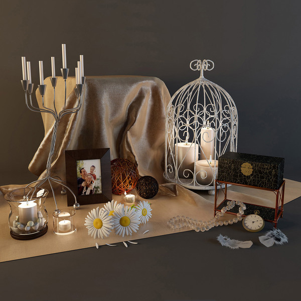 3d model decor group - Decor_group1 by mifody