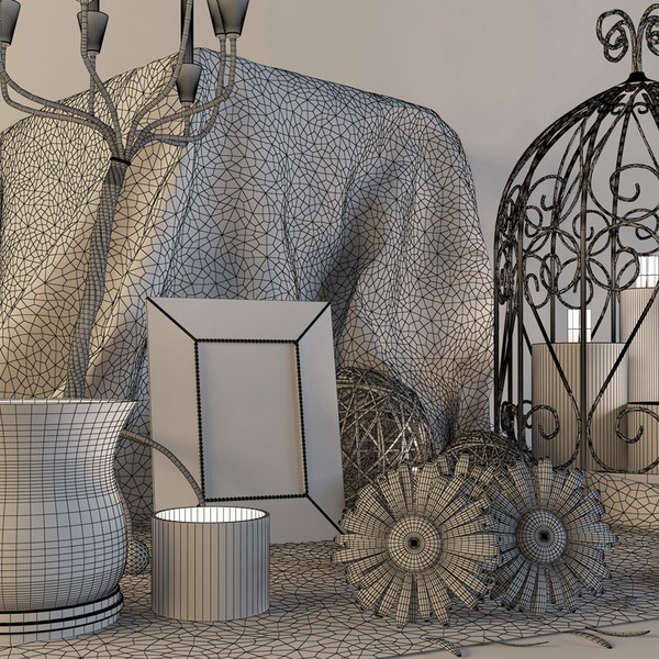 3d model decor group - Decor_group1 by mifody