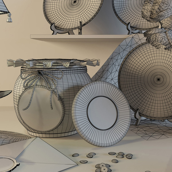 3ds max decor group - Decor_group2 by mifody