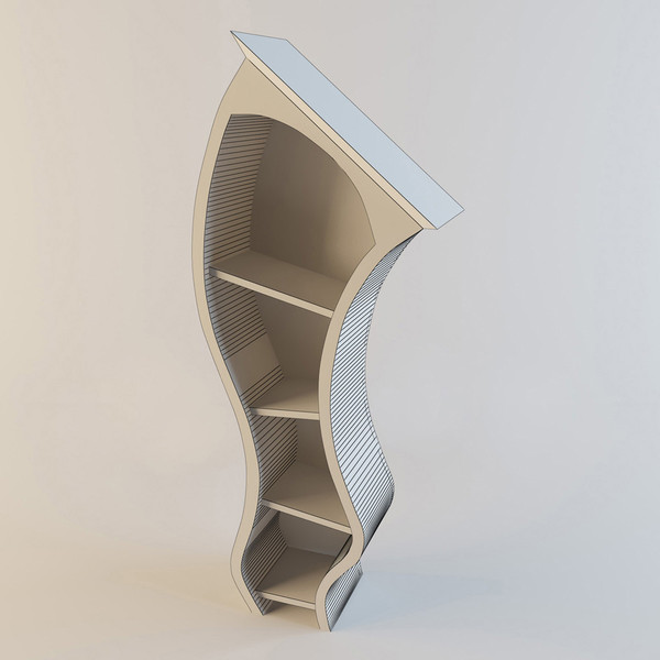 3d model fairy cabinet - Fairy_cabinet by mifody