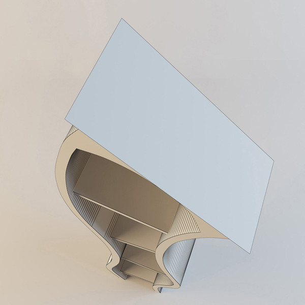 3d model fairy cabinet - Fairy_cabinet by mifody