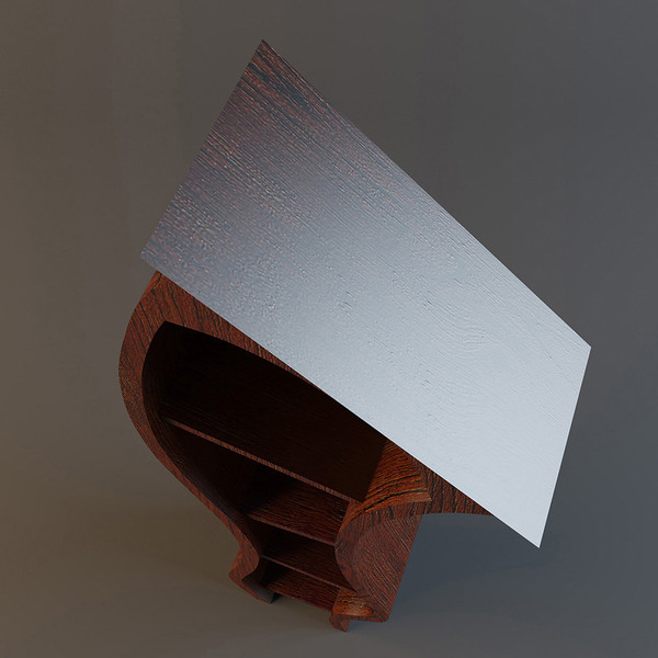 3d model fairy cabinet - Fairy_cabinet by mifody