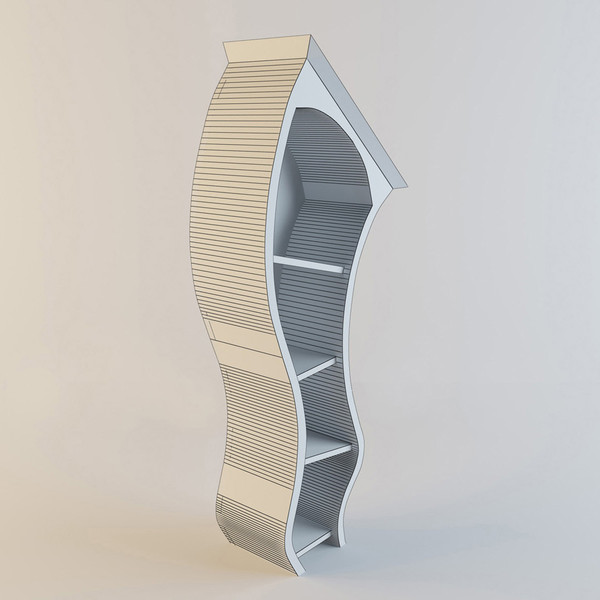 3d model fairy cabinet - Fairy_cabinet by mifody