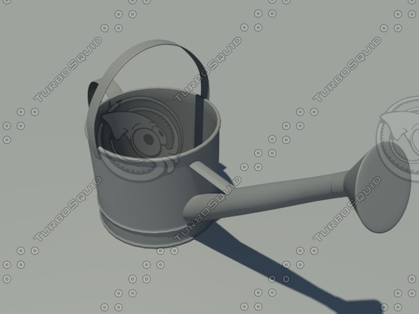 3d model waterer - watering can by Animation Anchor Line