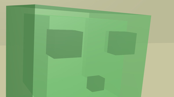 slime minecraft 3d model - Minecraft Slime by Claymodels