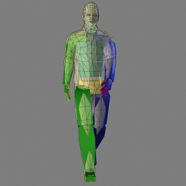3ds max ready character mapped - bMan2 by ESS Studio
