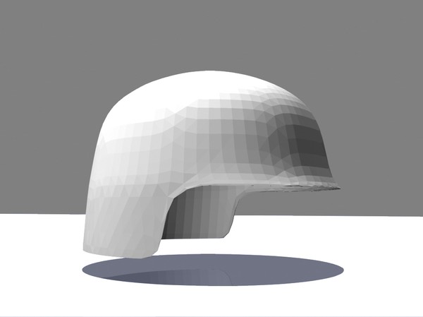 3d pasgt helmet model - PASGT by jhthomas512