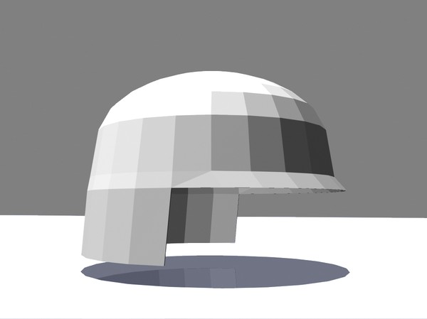 3d pasgt helmet model - PASGT by jhthomas512