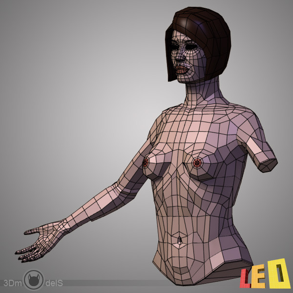 3d human arm muscles - Arm muscles by leo3Dmodels